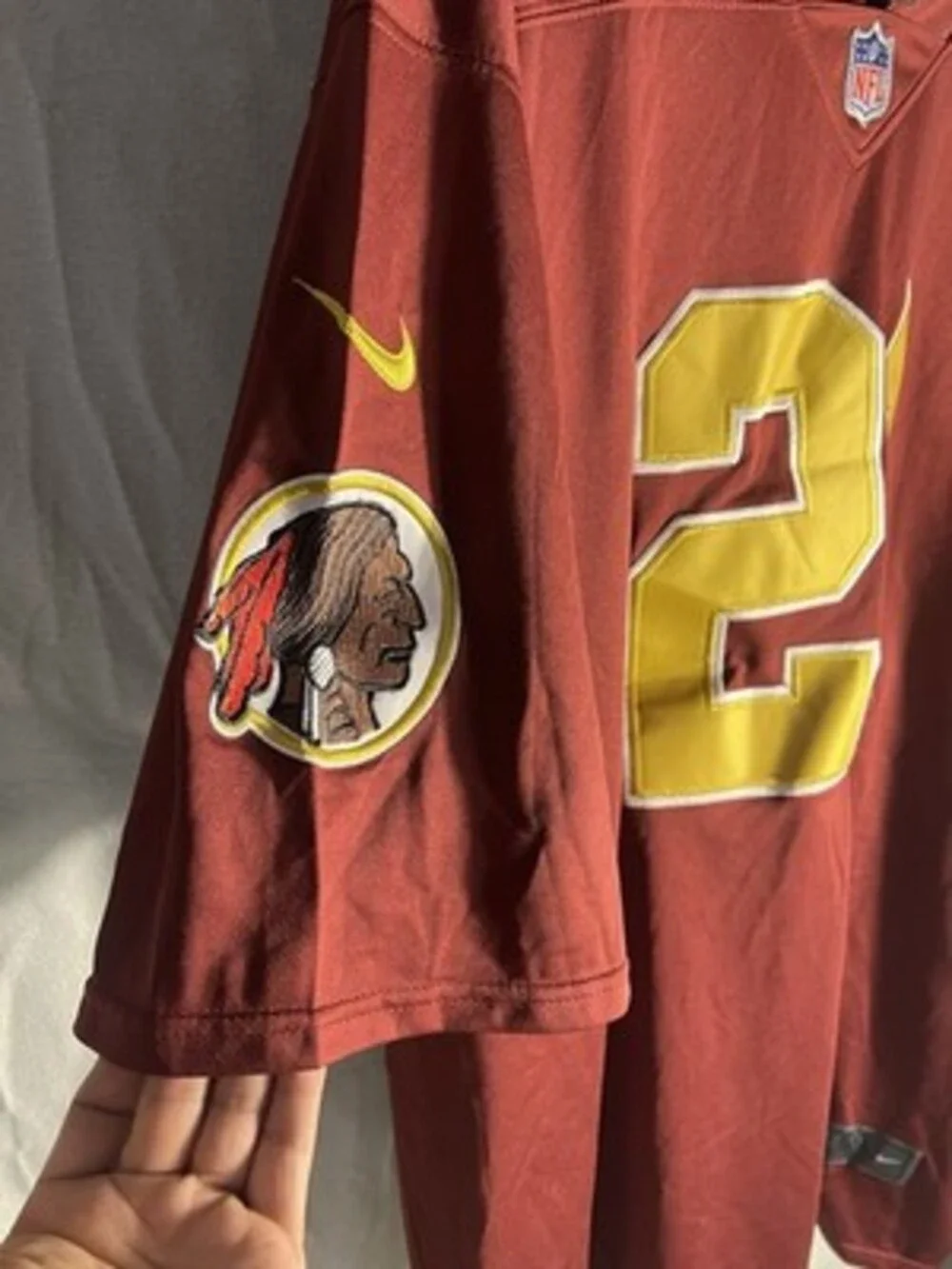 Nike NFL On Field Sean Taylor Washington Jersey Size 5XL Burgundy #21